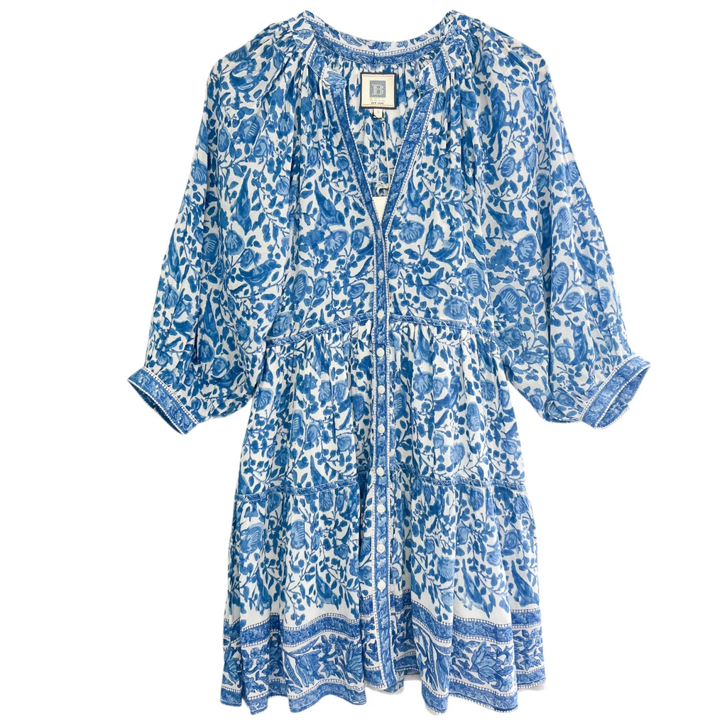 Clara Mini, Blue and White