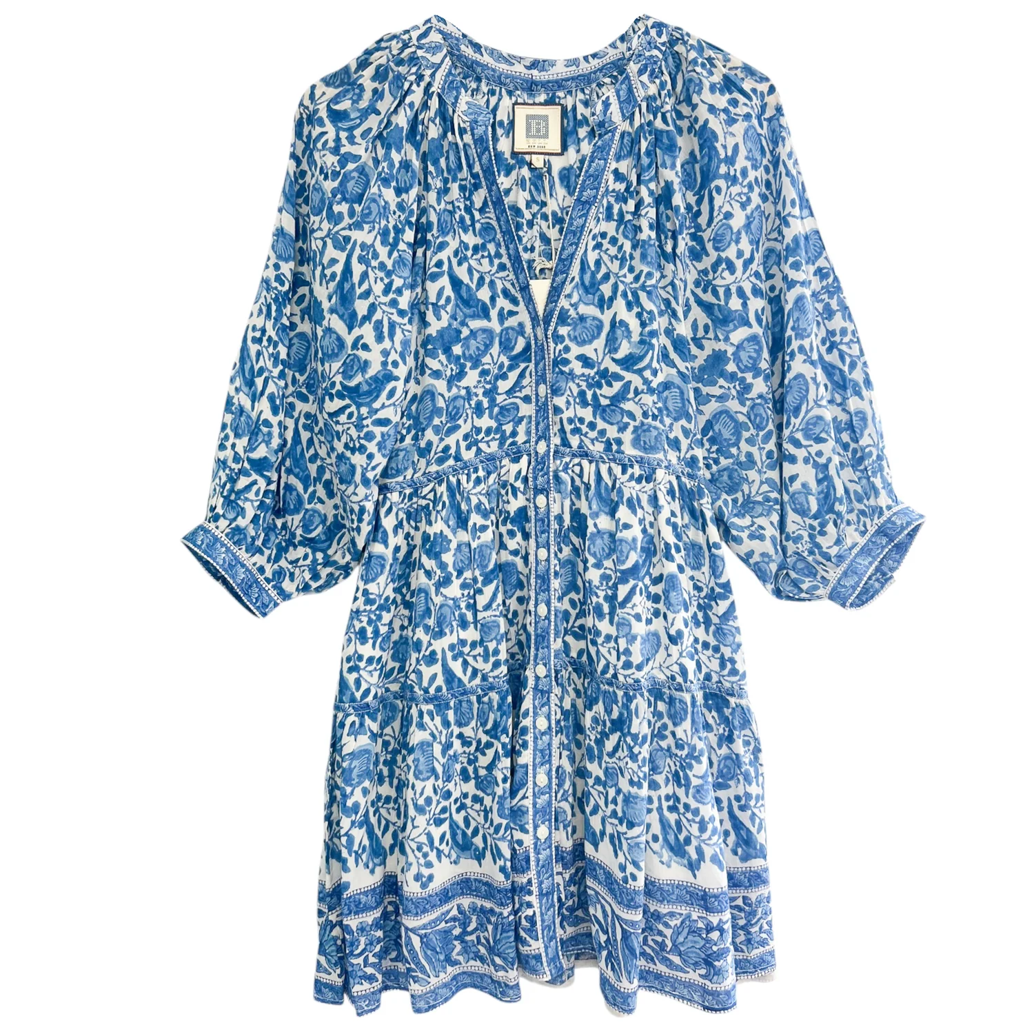 Clara Mini, Blue and White