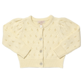 Girls Connie Sweater, Ivory