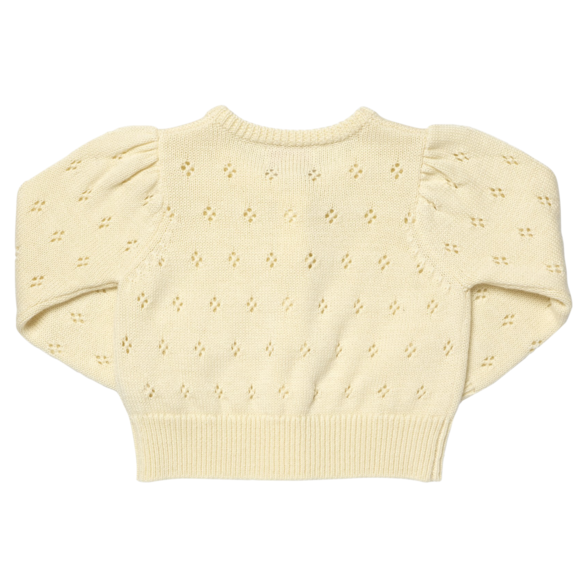 Girls Connie Sweater, Ivory
