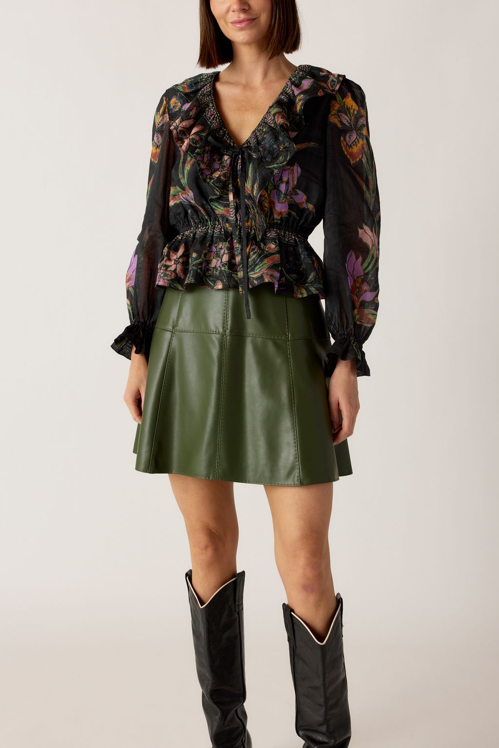 Crawford Skirt, Hunter