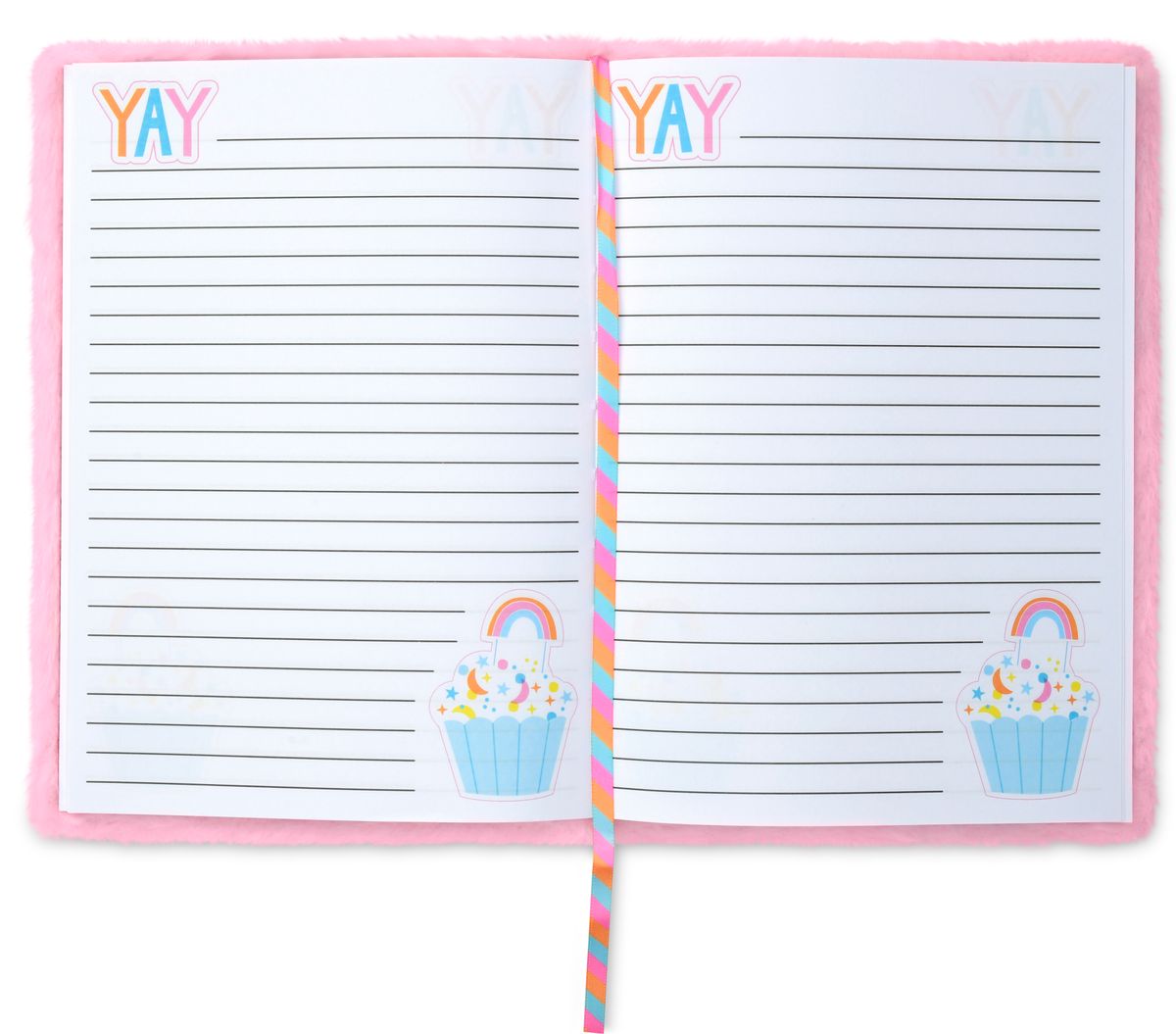 Cupcake Rainbow Journal