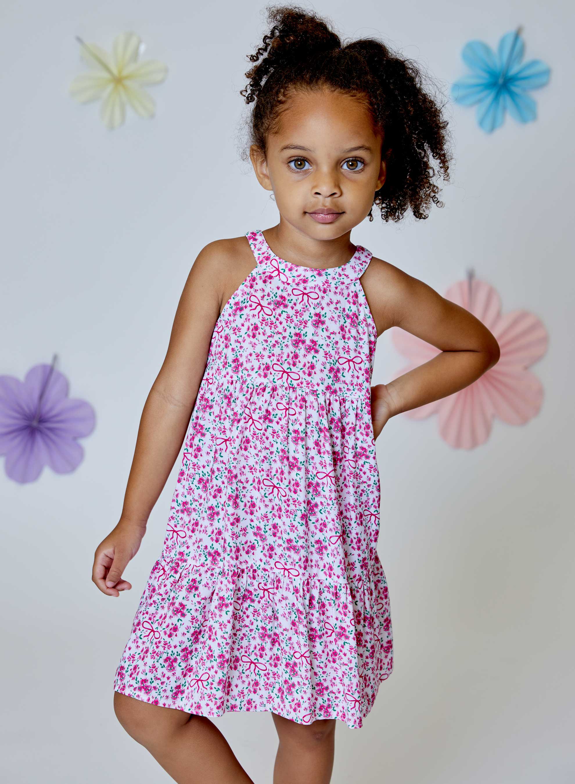 Halter Dress, Giggle Pink