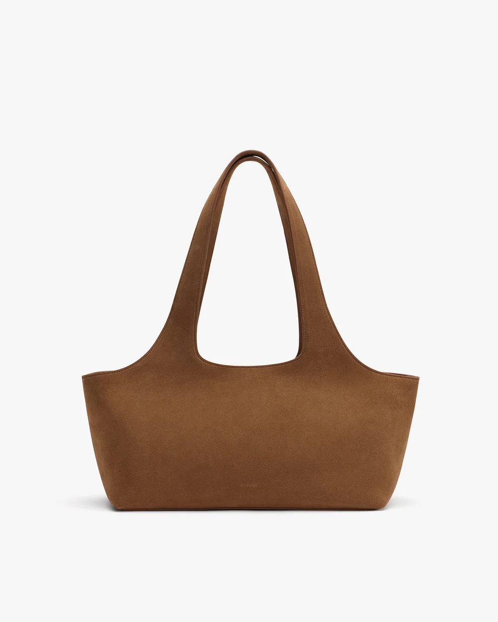 East West System Tote, Cognac Suede