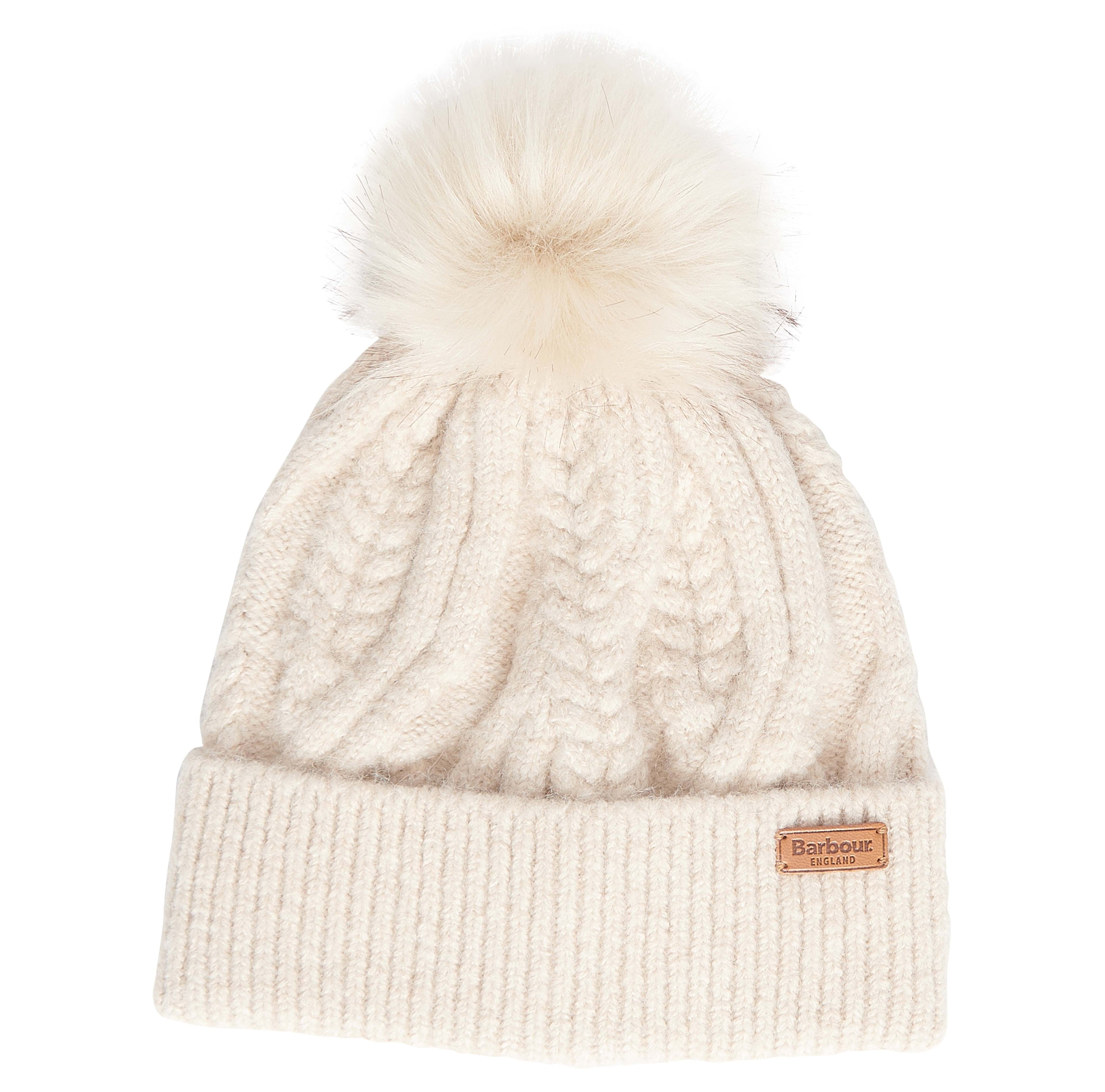 Elsdon Beanie Hat, Eggshell