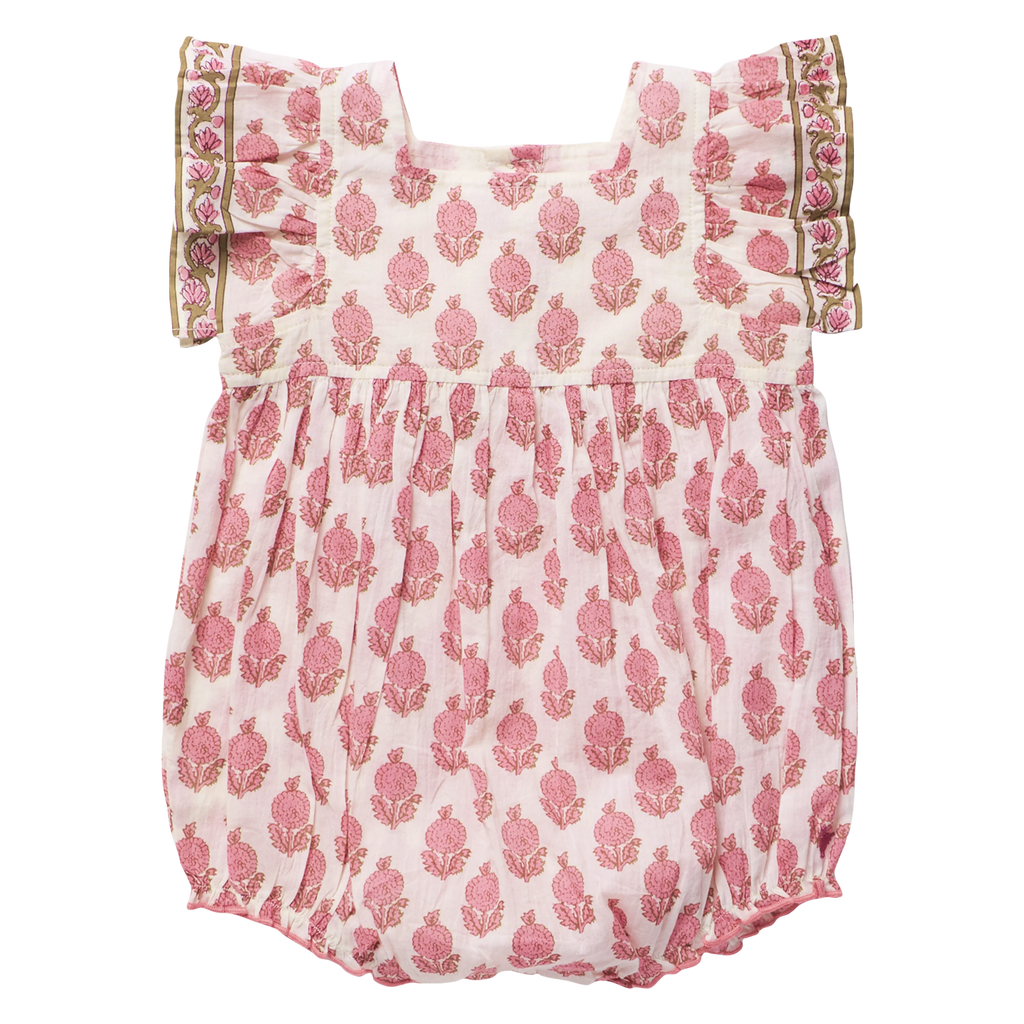Elsie Bubble, Pink Dahlia Floral