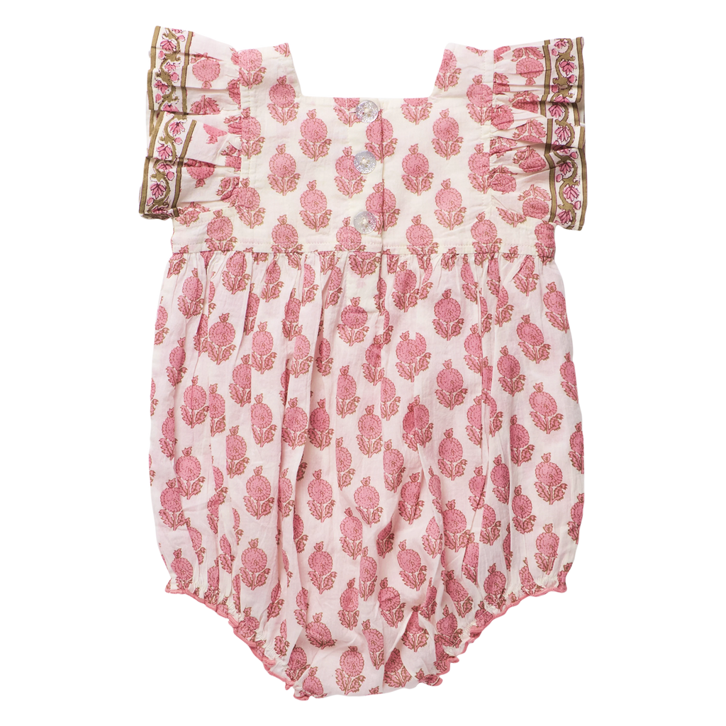 Elsie Bubble, Pink Dahlia Floral