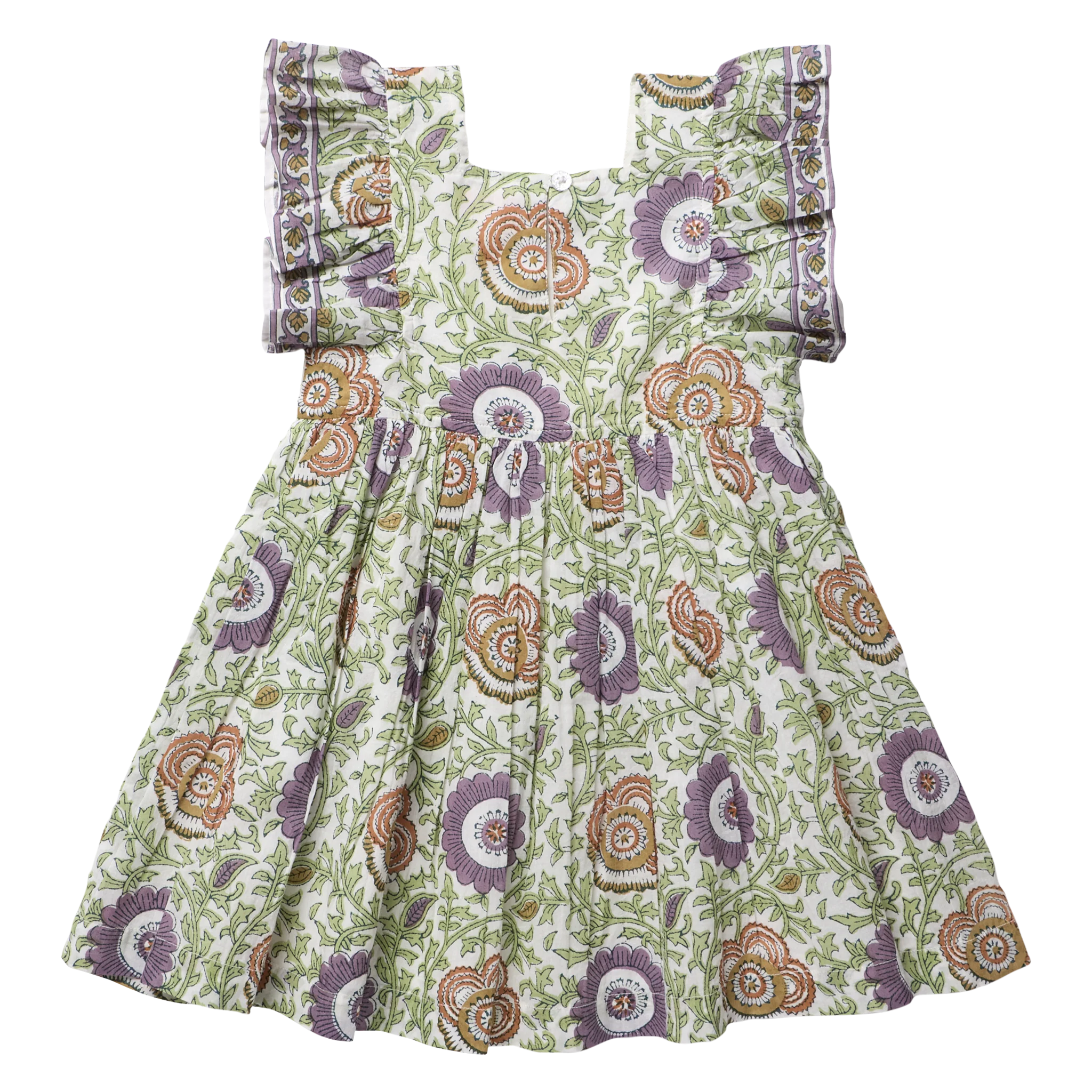 Elsie Dress, Lilac Lisbon Floral