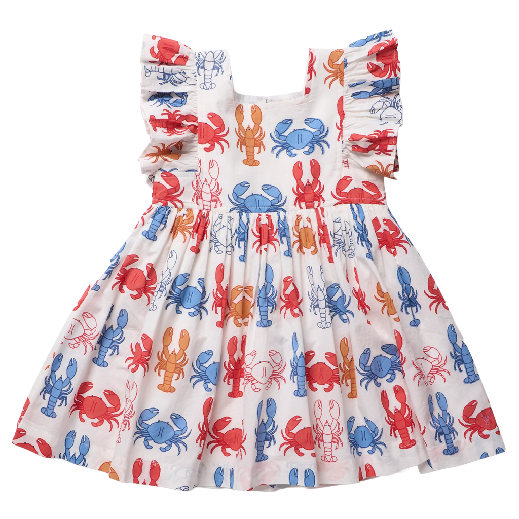 Elsie Dress, Lobsters and Crabs