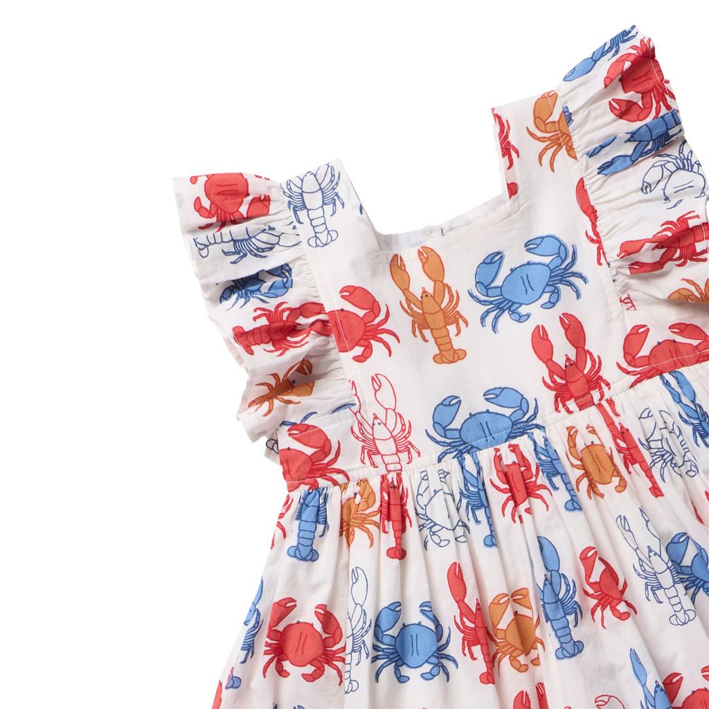 Elsie Dress, Lobsters and Crabs