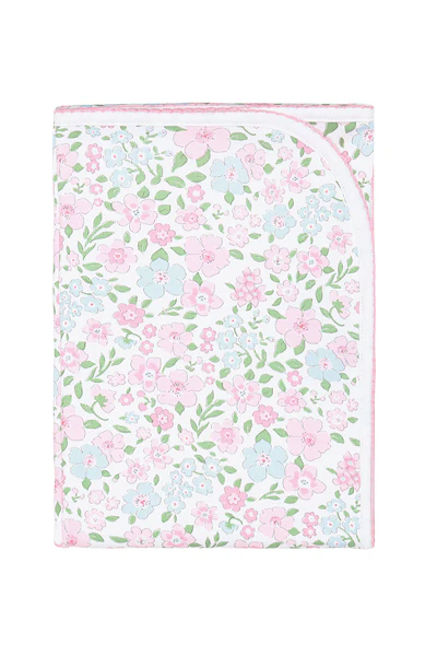 English Garden Receiving Blanket