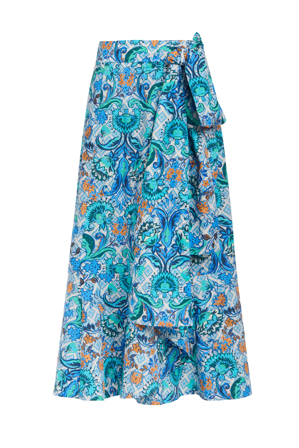 Estine Wrap Skirt, Chateau