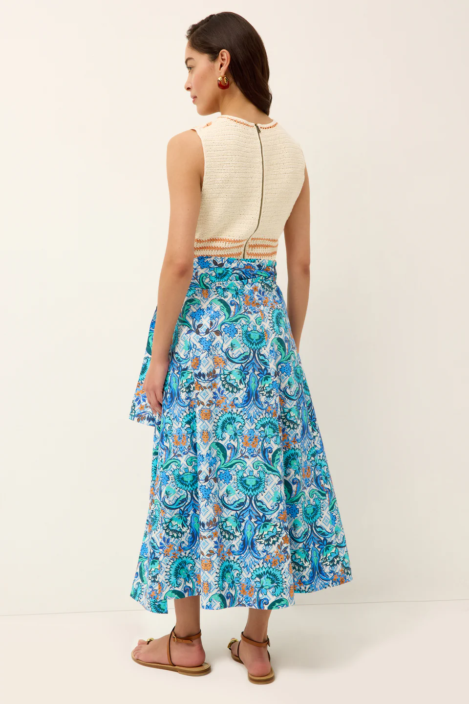 Estine Wrap Skirt, Chateau