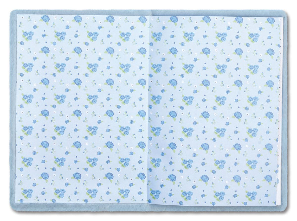 Blue Floral Journal