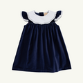 Franny Frock Velveteen, Nantucket Navy