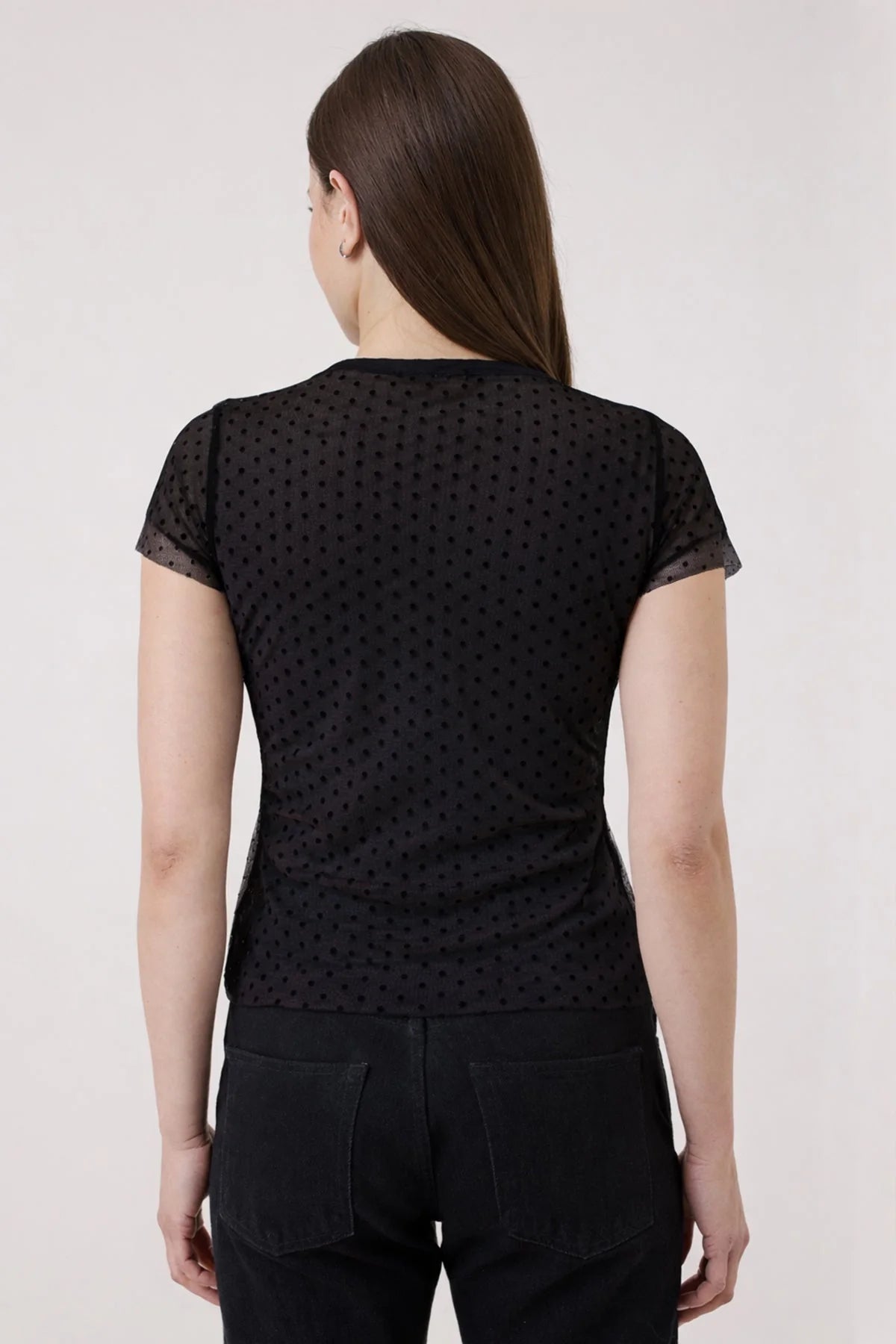 French Kiss Tee, Black