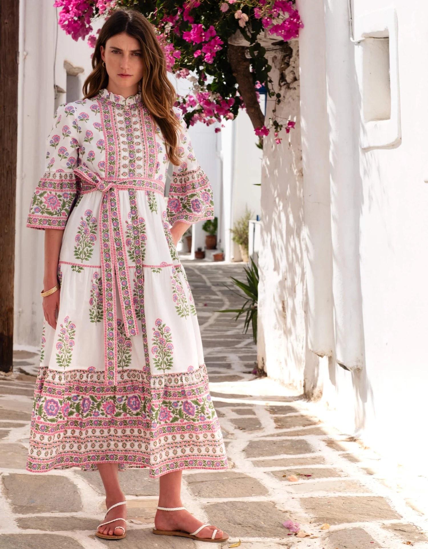 Gemma Dress, Folk Mix