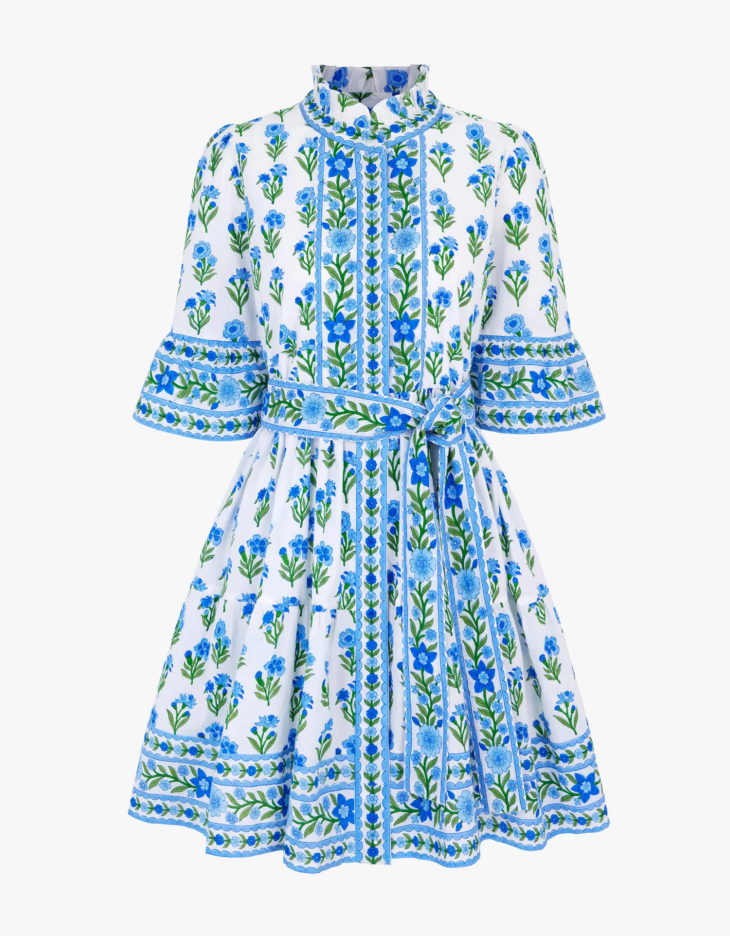 Gemma Mini Dress, Lapis Meadow