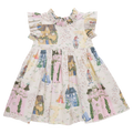 Girls Jennifer Dress, Whimsical Castle