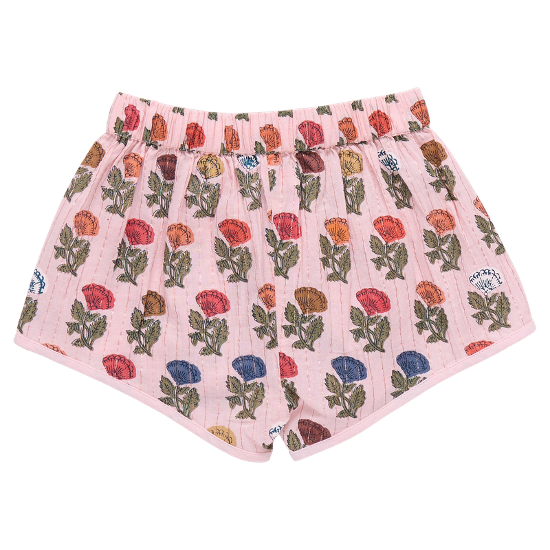 Girls Millie Short, Multi Flower Drop