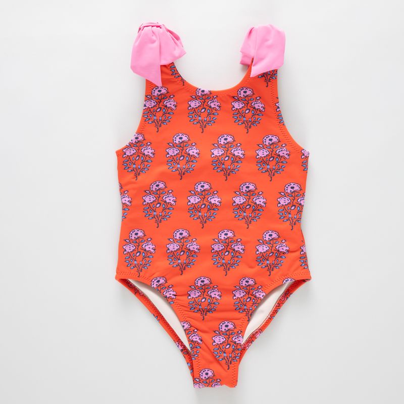 Girls Shelly Suit, Strawflower