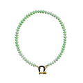Candy Necklace Green Opal