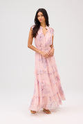 Hazel Maxi Dress, Blush Floral