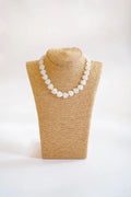 Heart Quartz Beaded Necklace, 14MM