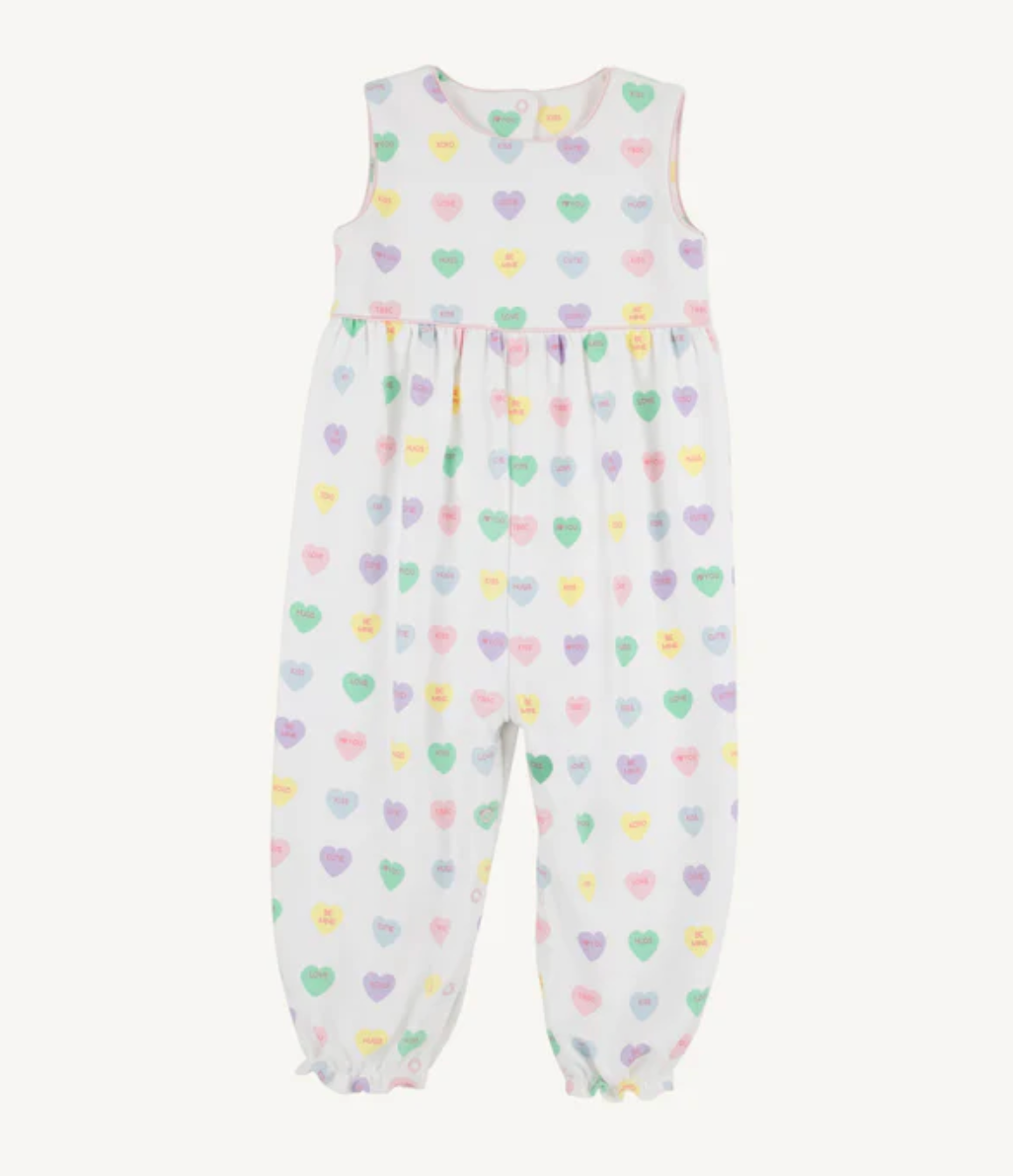 Sleeveless Rebecca Romper We Heart You