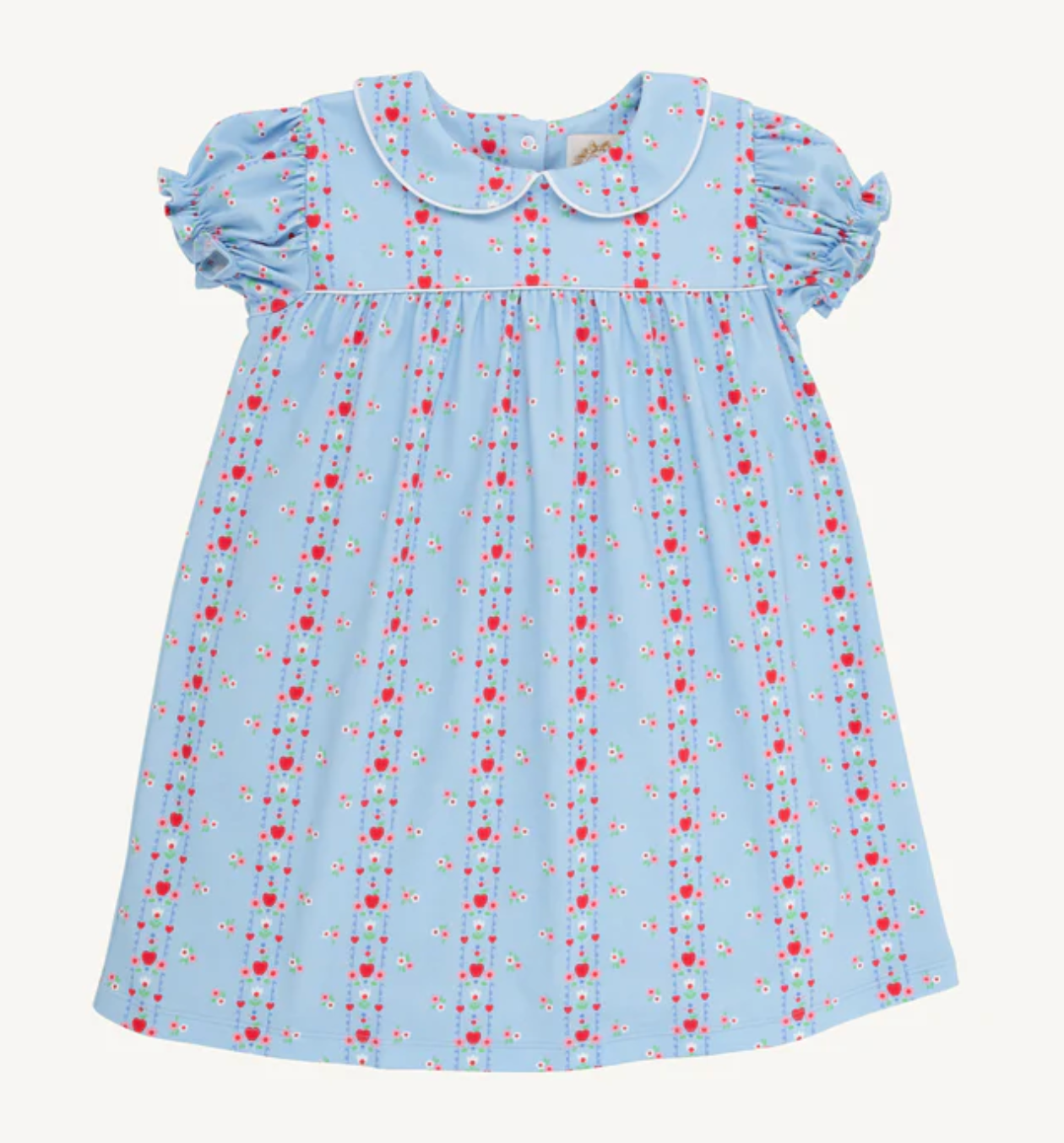 Holly Day Dress, First Day Flowers