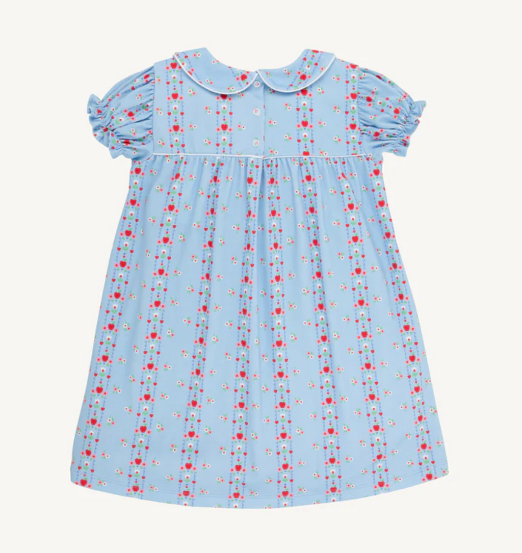 Holly Day Dress, First Day Flowers