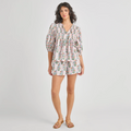 Indira Top, Pink Dewdrop
