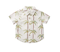 Jack Shirt, Cream Palm Trees