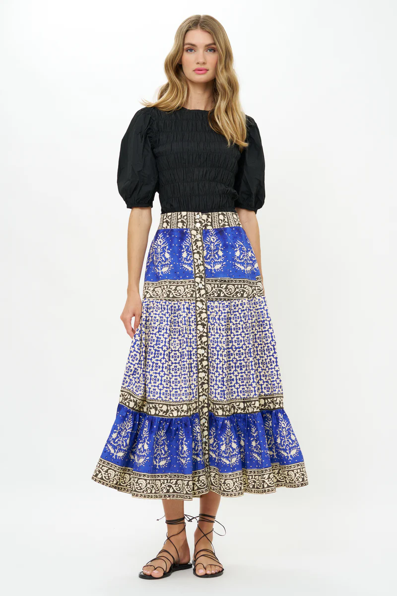 Button Front Skirt Jaisalmer