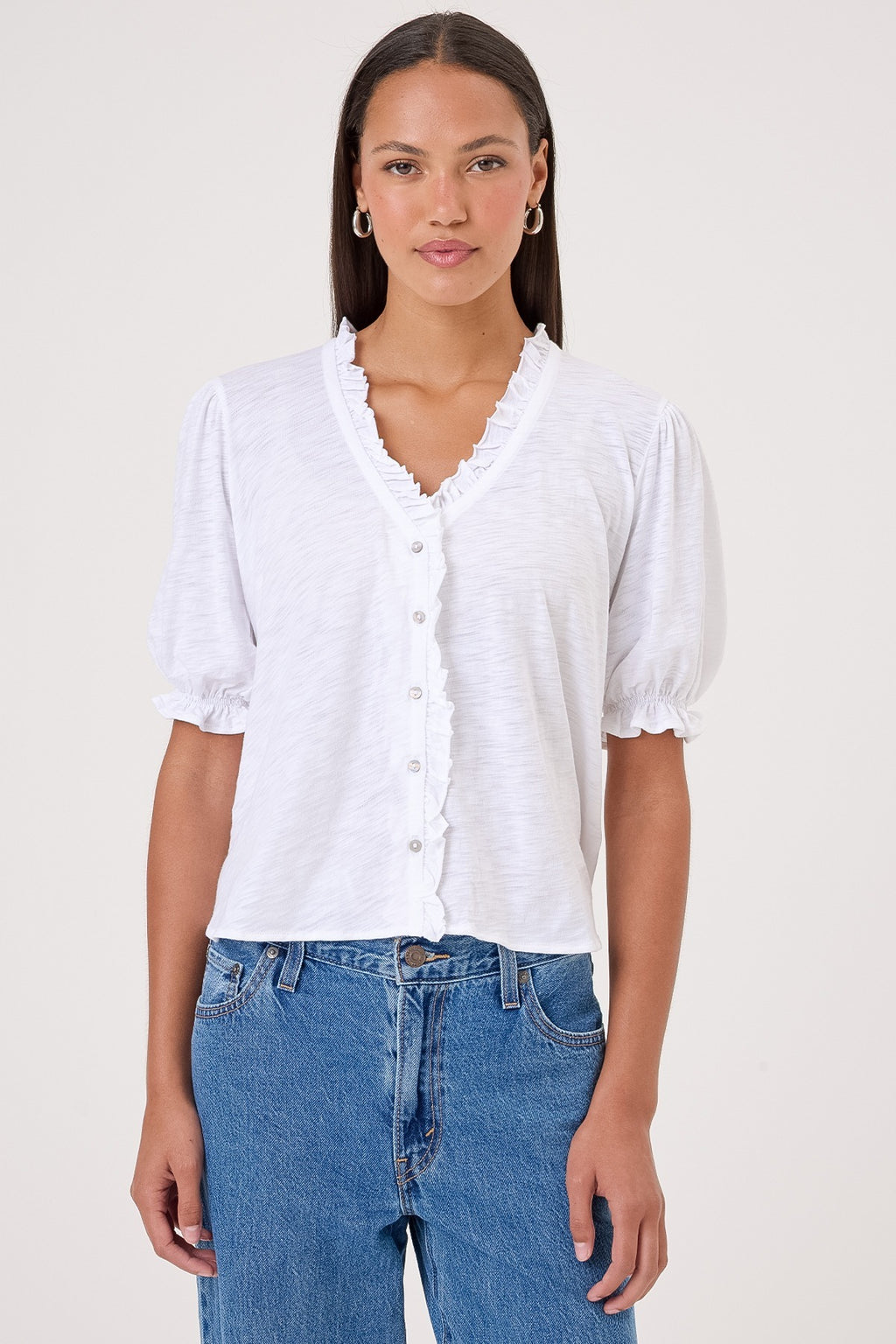Jenna Blouse, White