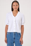 Jenna Blouse, White