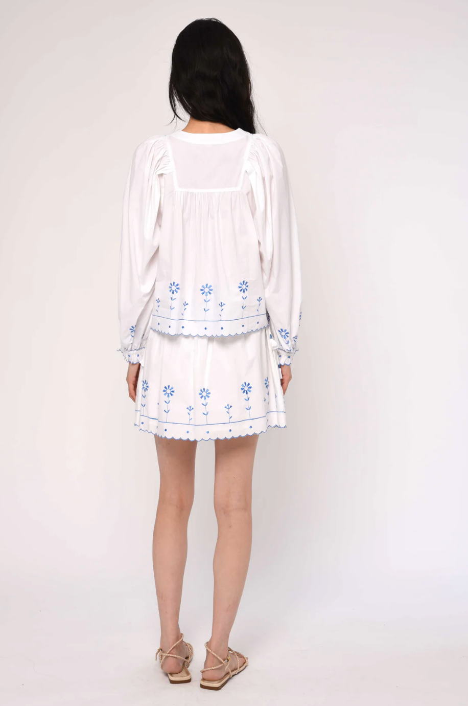 Junie Top, Margaret Embroidery