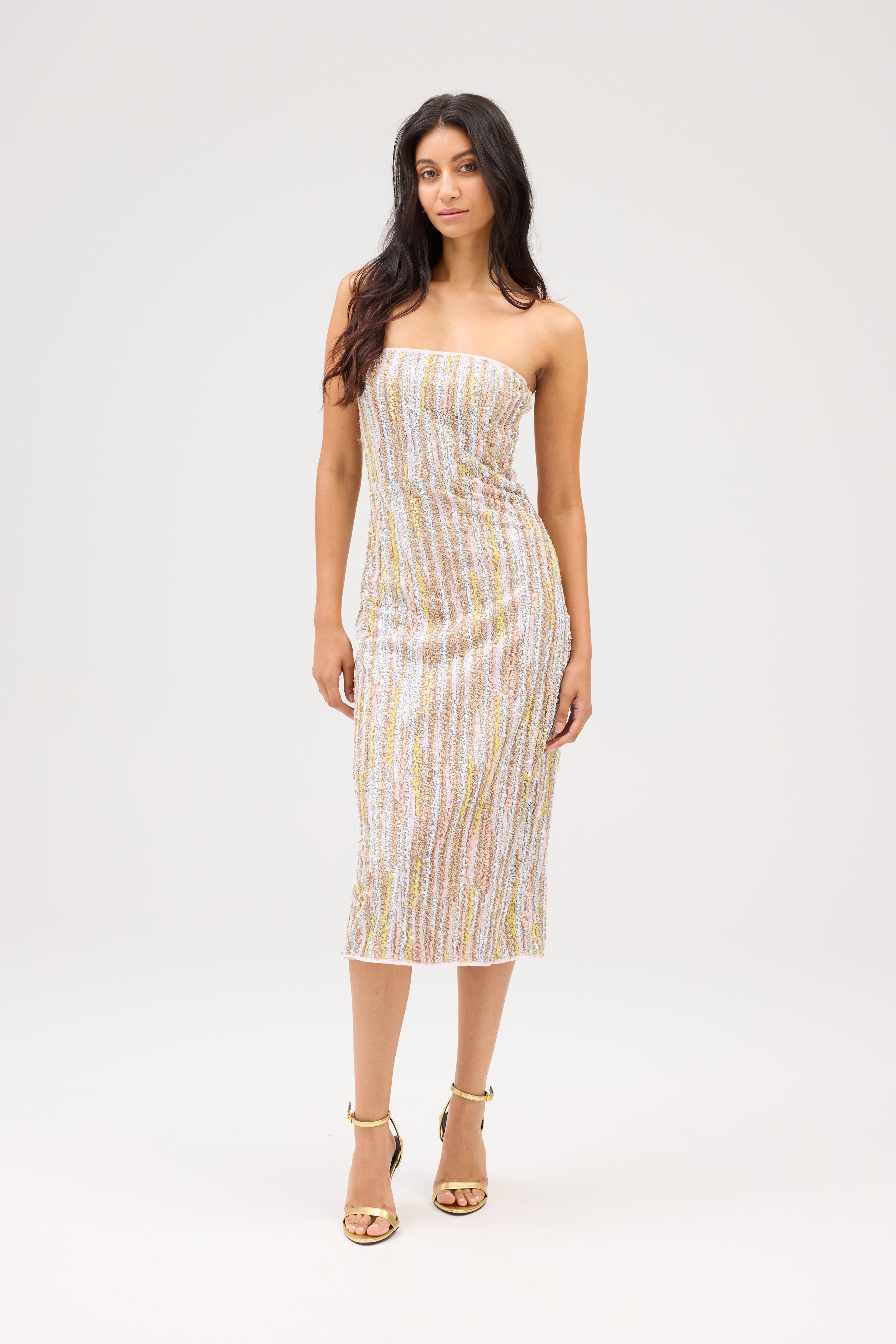 Kai Dress, Blush Multi
