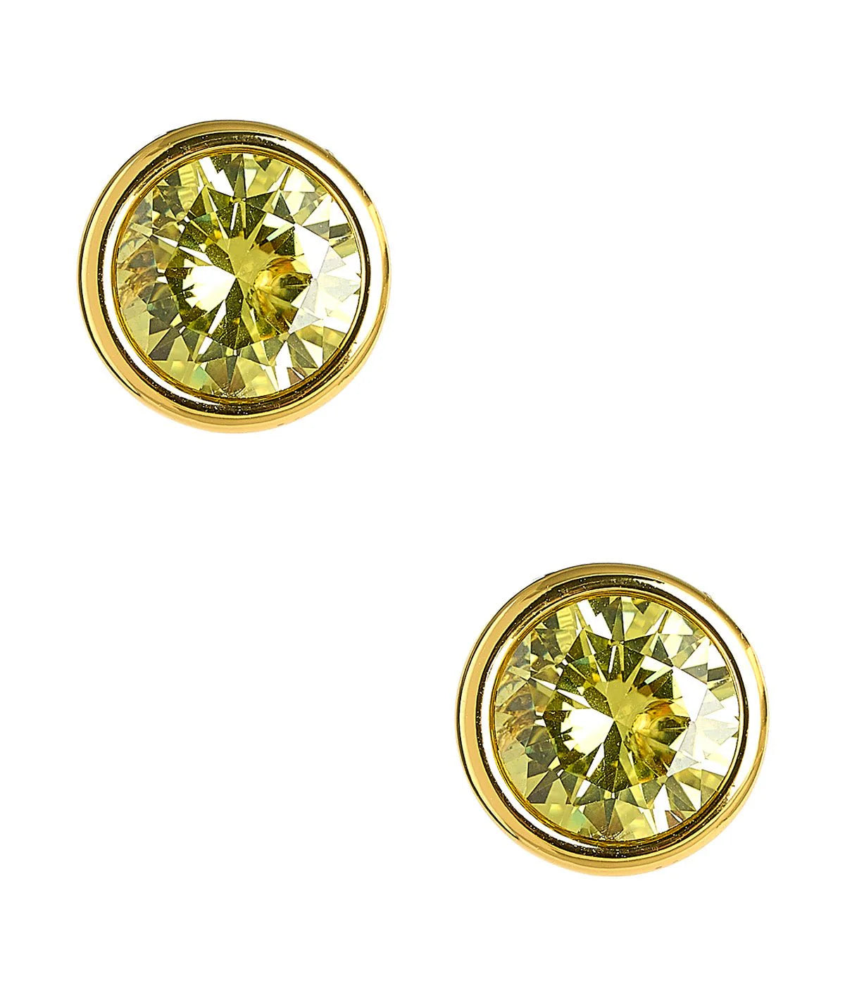 Large Bezel Stud Gem Stone