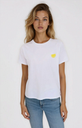 Lemon Caviar Perfect Tee, White
