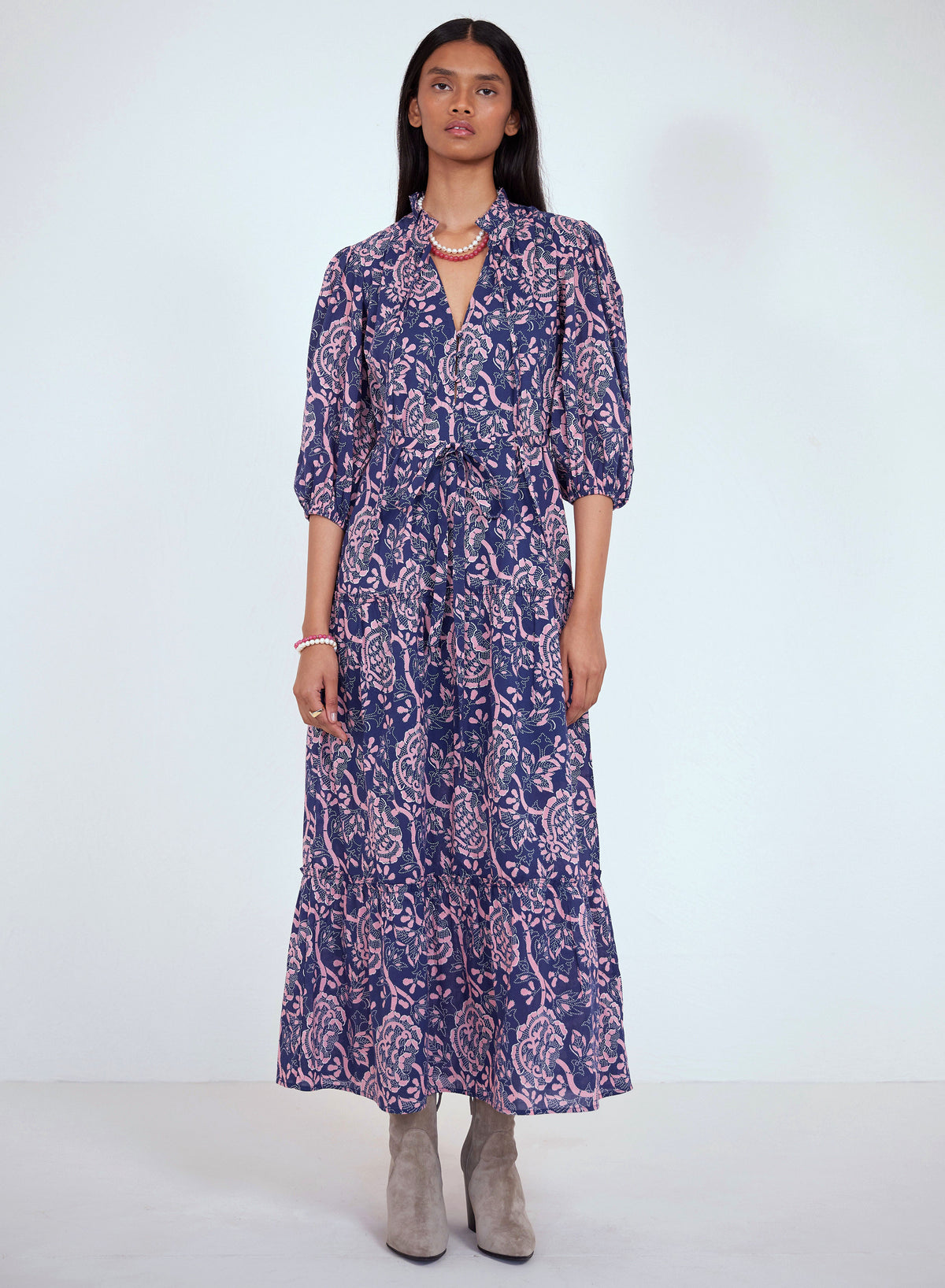 Liza Dress Indigo
