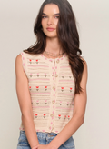 Lucrezia Vest, Ecru