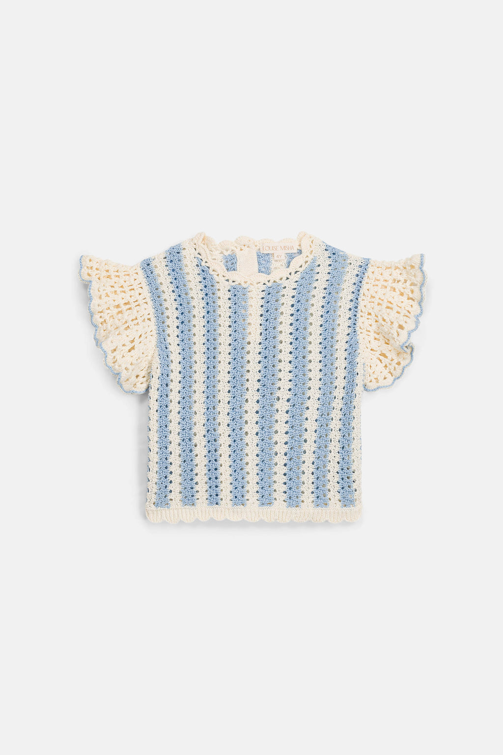 Lyse Top, Blue Stripes