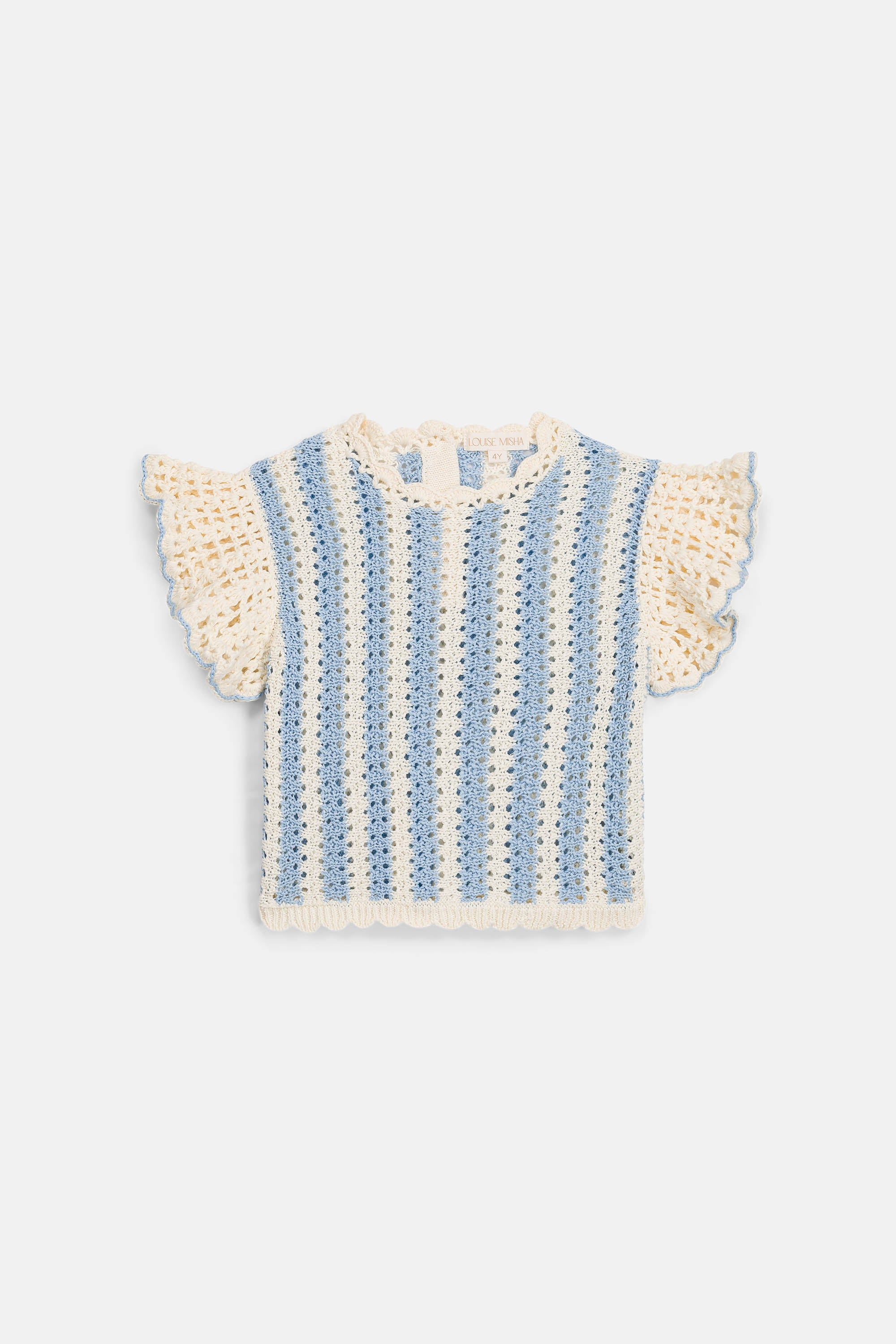 Lyse Top, Blue Stripes