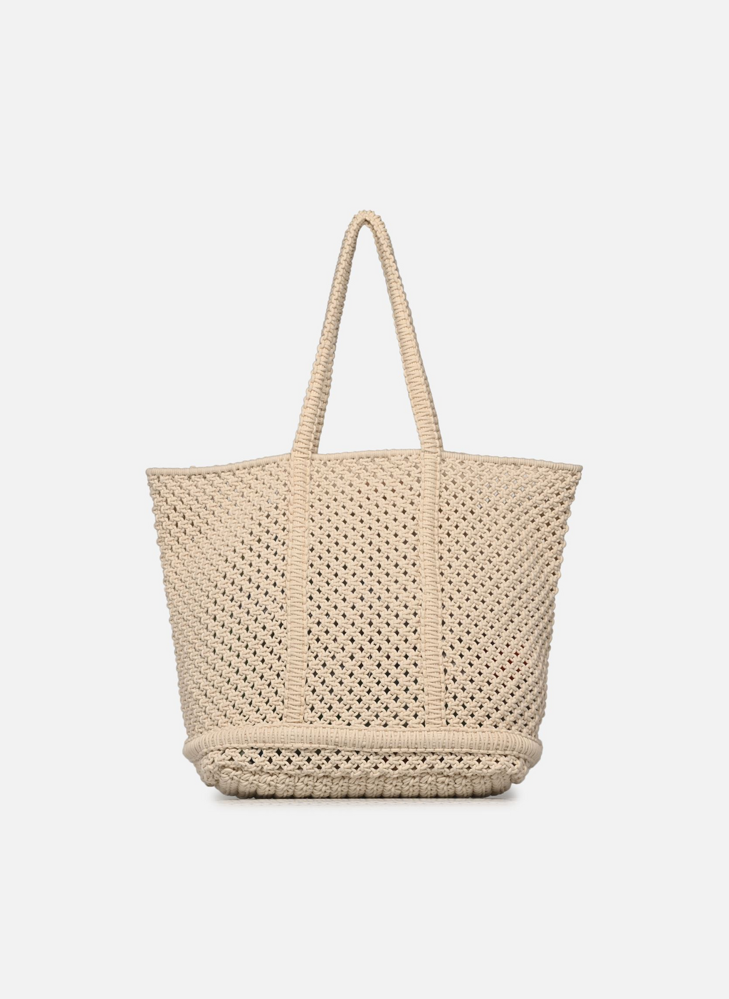 Cabas Macrame Tote