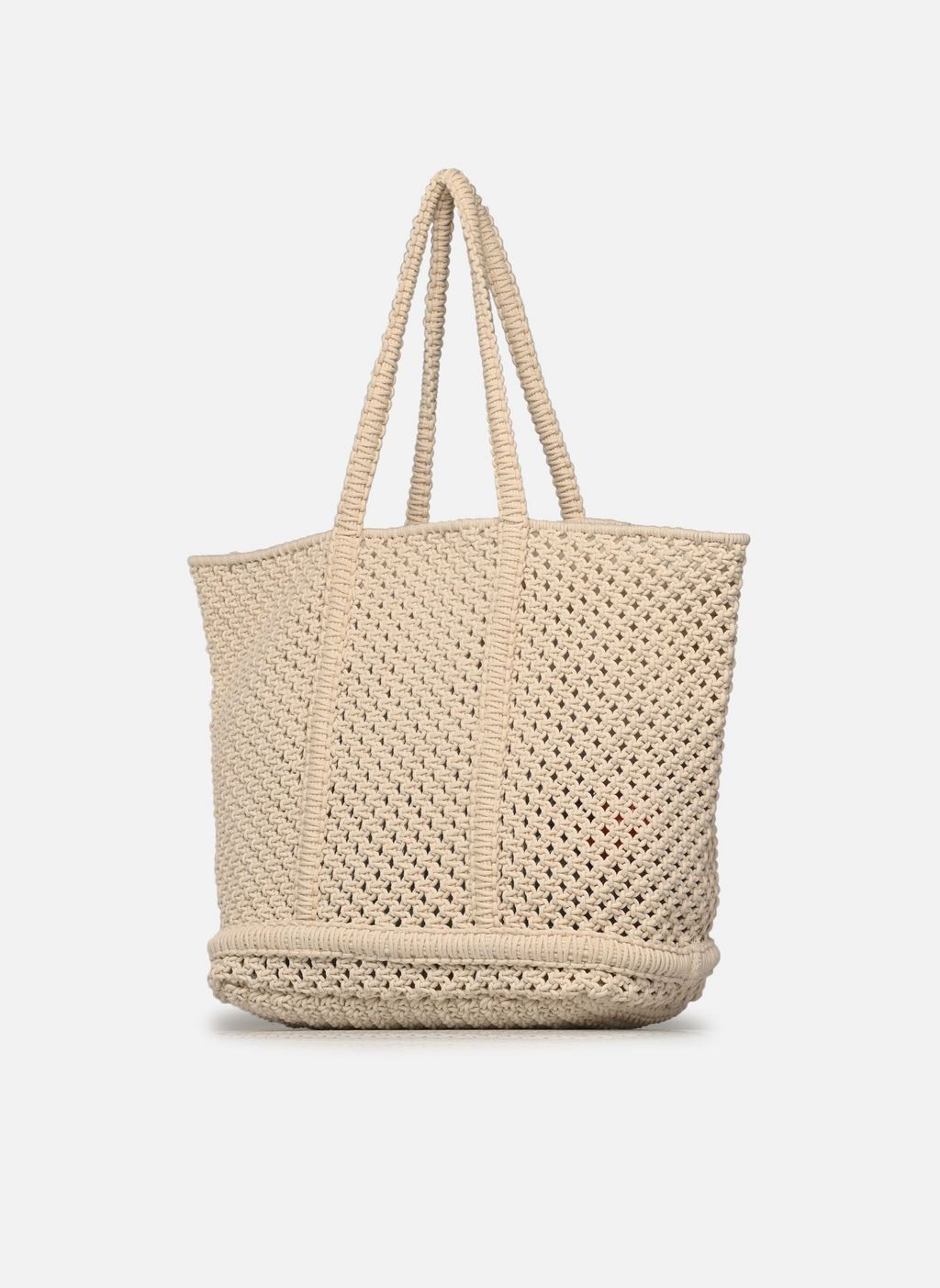 Cabas Macrame Tote
