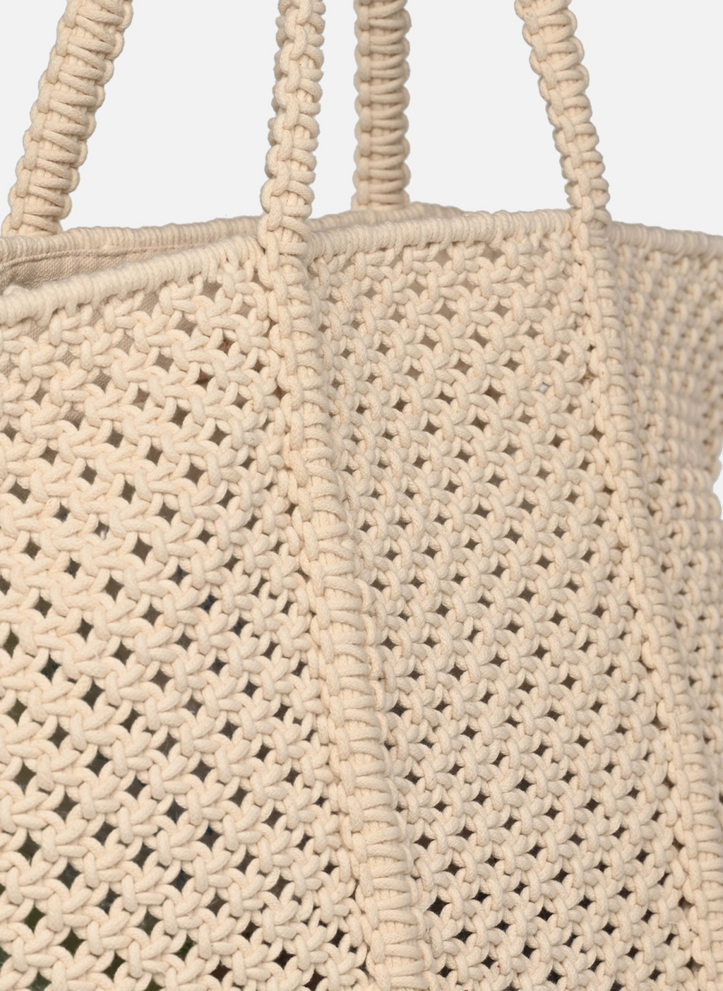 Cabas Macrame Tote