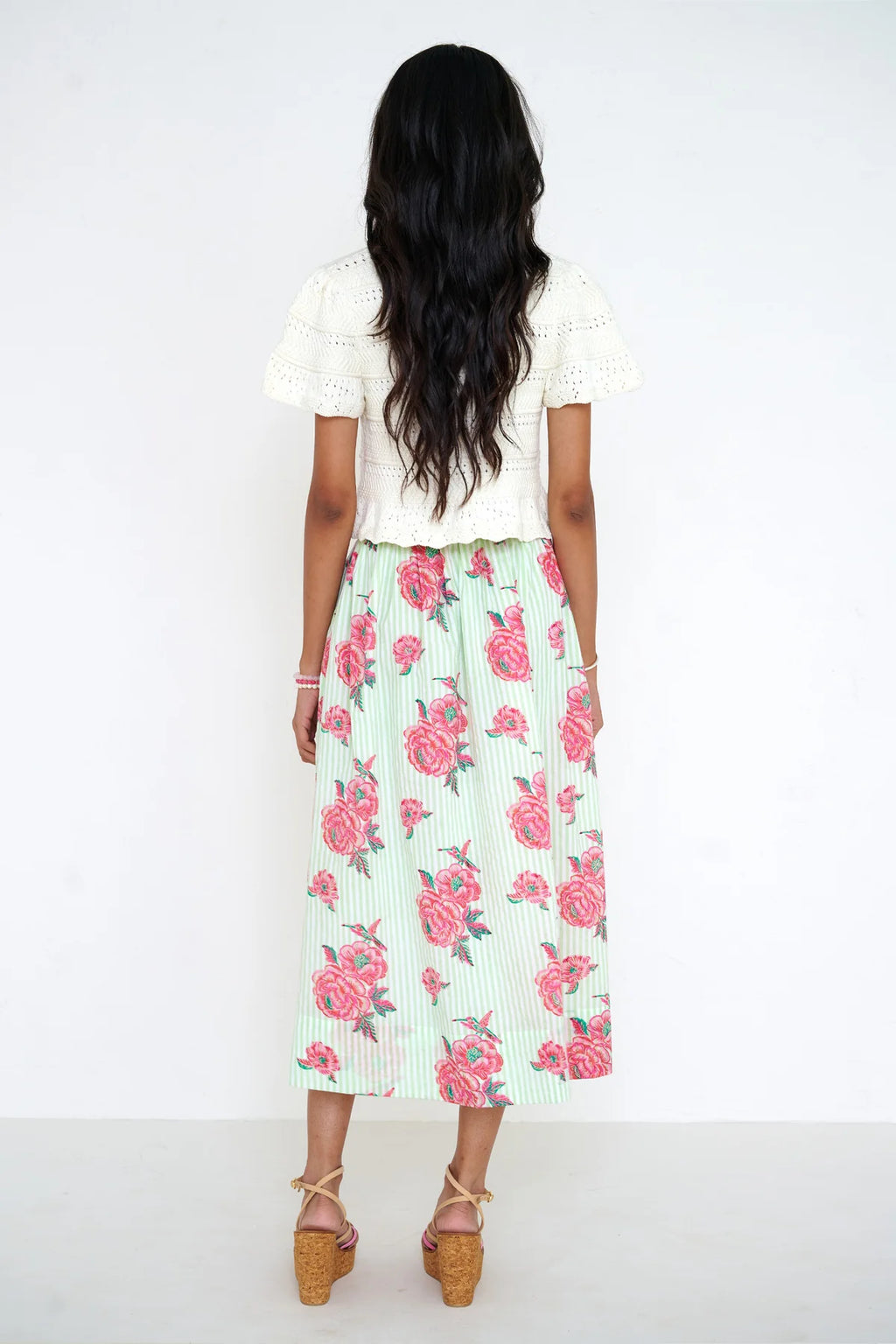 Magdalena Skirt, Pistachio
