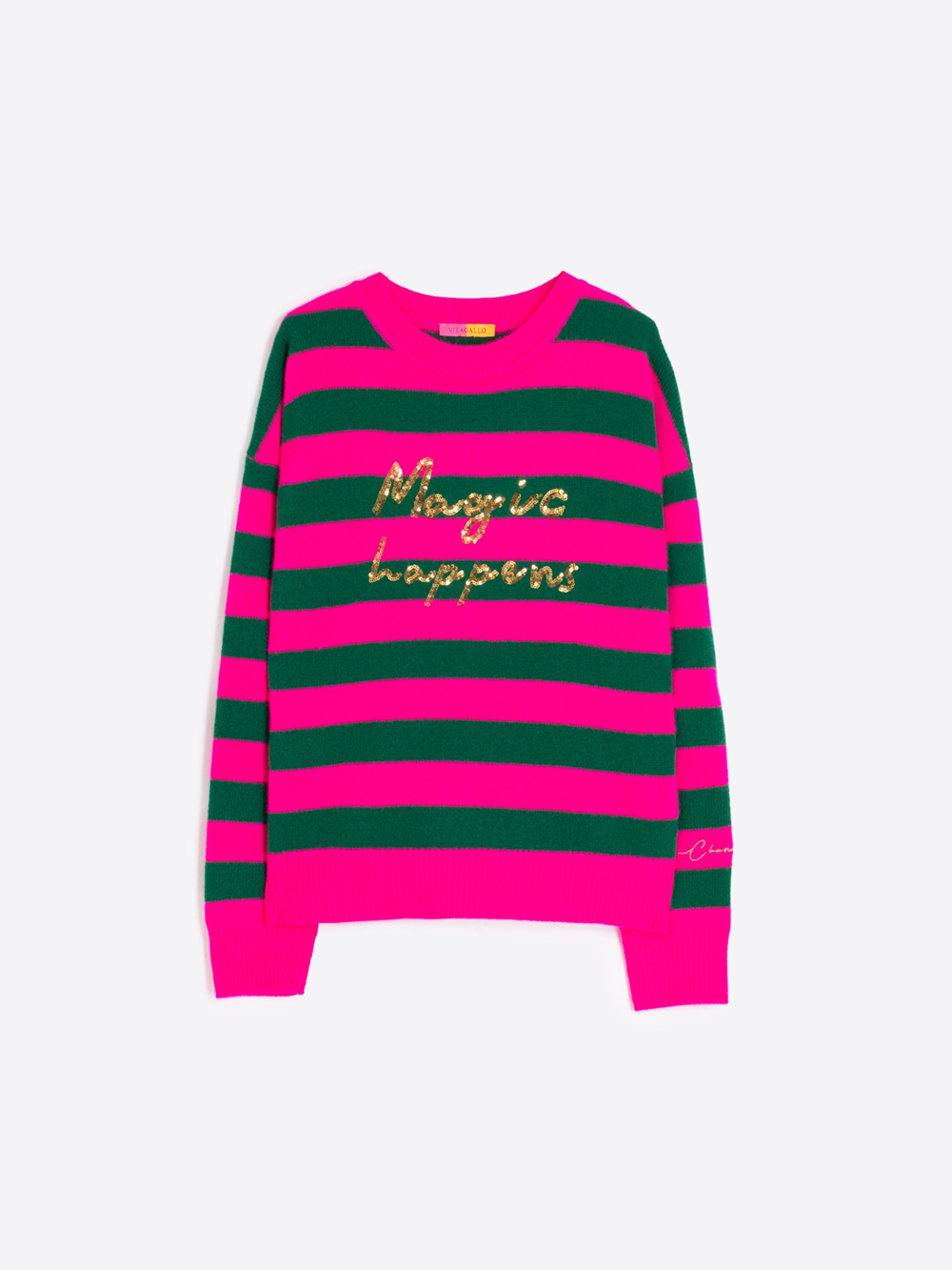 Fabiola Striped Sweater Magic Happens