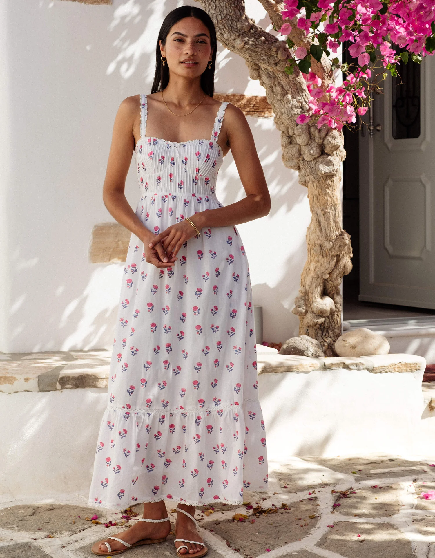 Malibu Dress, Jaipur Ditsy